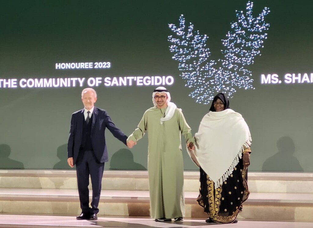 Ad Abu Dhabi la consegna del premio Zayed per la Fratellanza Umana alla Comunità